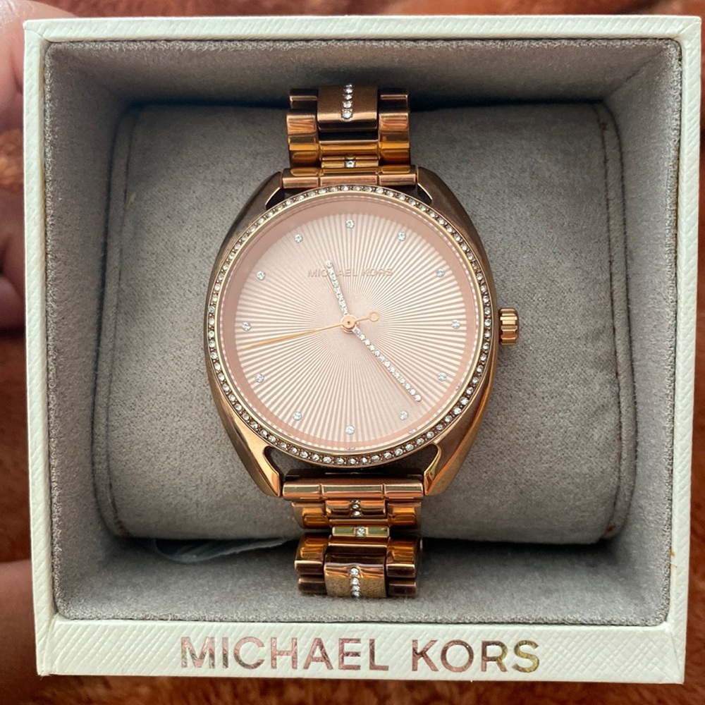 Rose Gold Michael Kors Watch